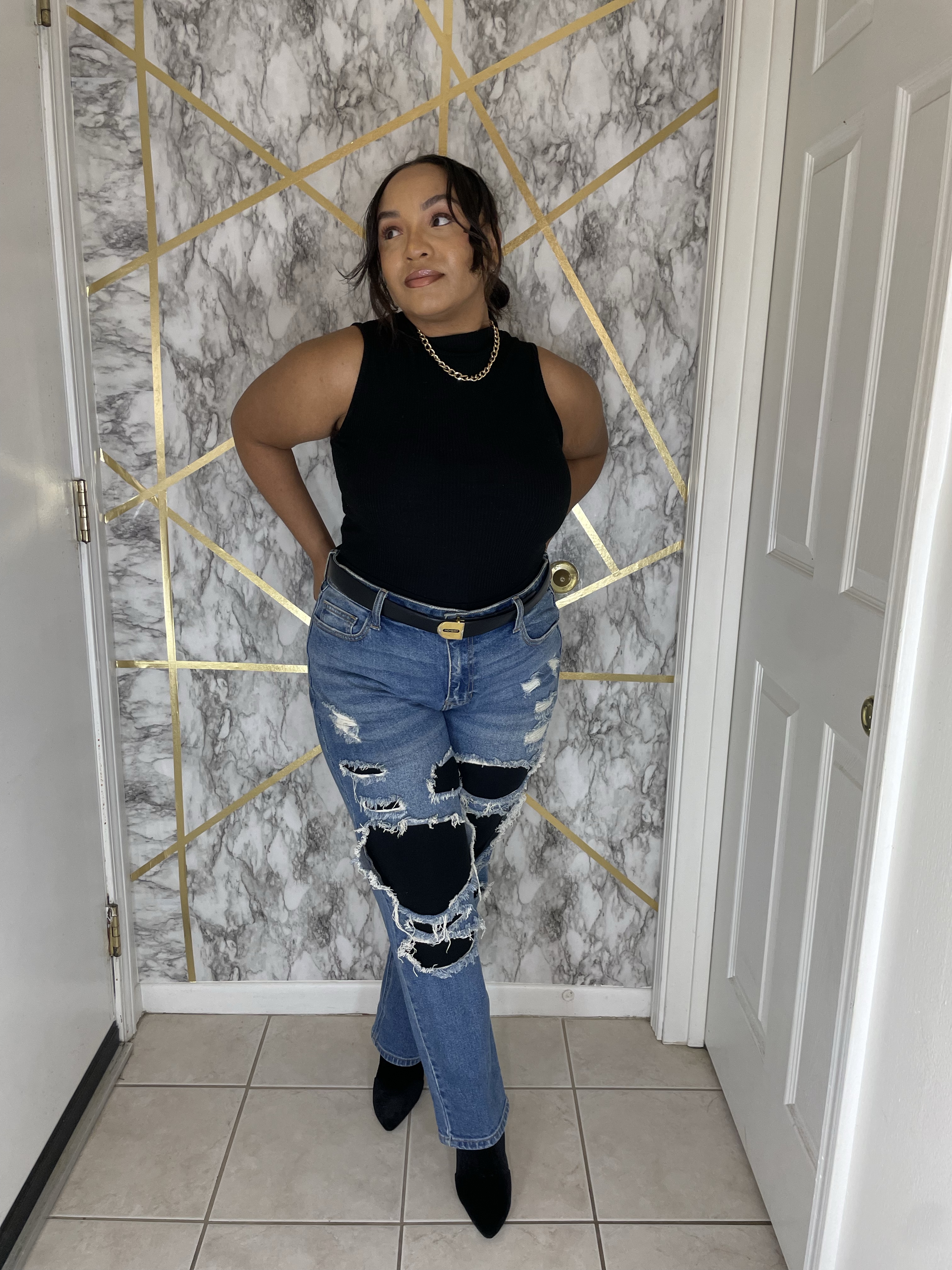 pinterest outfits, recreating pinterest outfits, recreating pinterest outfits from Shein, that girl outfit ideas, that girl aesthetic, Spring 2023 outfits, Summer 2023 outfits, lifestyle blogger aesthetic, black girl fashion, black women fashion, high value woman aesthetic