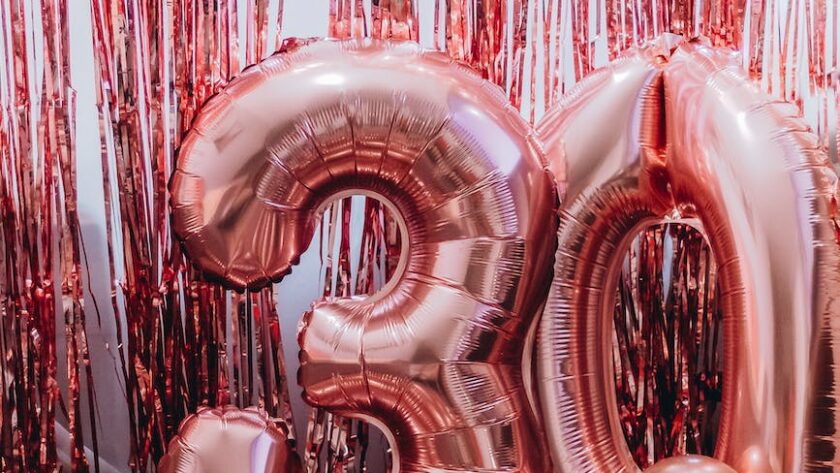 balloons in a room, 30th birthday, turning 30, birthday ideas, 30th birthday ideas